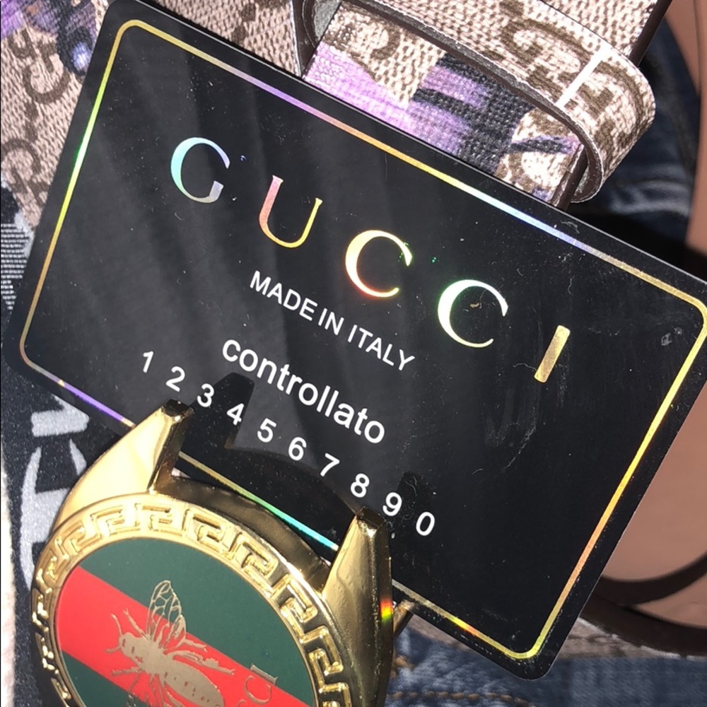 Gucci belt worn 3x